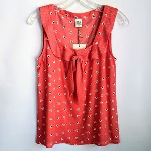 Lauren Conrad Disney heart Minnie Sailor tank, S